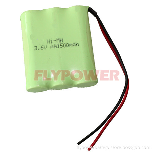 Ni-MH Battery 3.6V AA1500mAh Rechargeable Battery Pack (3S of FH-AA1500)